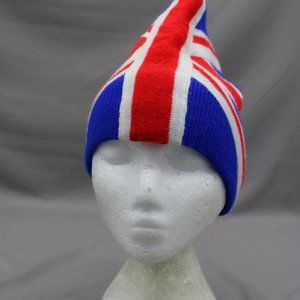 Vintage Toque / Beanie - Big Union Jack by S Sport - Adult Stretch Fit